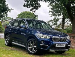 Blue Used 2018 BMW X1 xLine SUV | £13,995 (Good price)