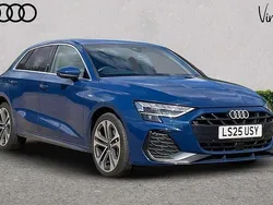 Used 2025 Audi A3 Sportback e-tron S-Line Sedan | £29,861 (Expensive)