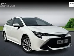 White Used 2023 Toyota Corolla Estate | £22,608 (A bit pricey)
