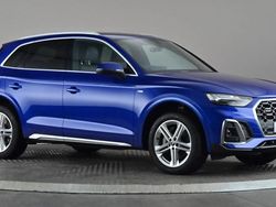 Blue Used 2021 Audi Q5 S-Line SUV | £25,998 (Good price)