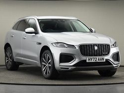 Hakuba silver Used 2022 Jaguar F-Pace R-Dynamic SUV | £27,700 (Fair price)