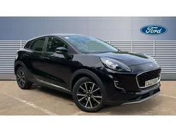 Black Used 2022 Ford Puma Titanium SUV | £15,700 (Good price)