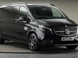 Black Used 2023 Mercedes V300 AMG line MPV | £64,200 (Fair price)