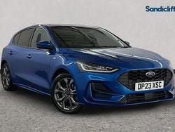 Blue Used 2023 Ford Focus ST-Line Hatchback | £14,697 (Good price)