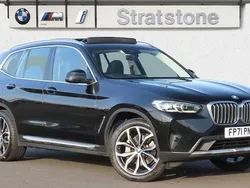 Black Used 2021 BMW X3 xLine SUV | £30,492 (A bit pricey)