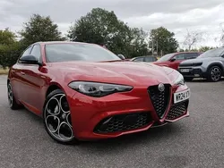 Red Used 2024 Alfa Romeo Giulia Veloce Sedan | £35,640