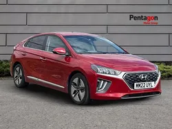 Red Used 2021 Hyundai Ioniq Premium SE Sedan | £17,139 (Fair price)