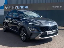 Grey Used 2022 Hyundai Kona Premium SUV | £16,479 (Fair price)