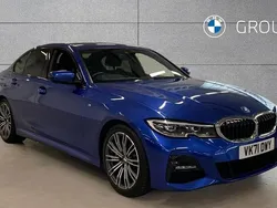 Blue Used 2021 BMW 330 M Sport Sedan | £26,450 (Fair price)