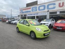 Green Used 2011 Nissan Micra Acenta Hatchback | £5,295 (Fair price)