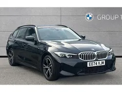 Black Used 2024 BMW 320 M Sport Estate | £33,990 (A bit pricey)