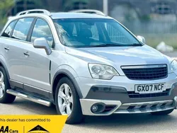 Silver Used 2007 Vauxhall Antara S SUV | £2,495 (Fair price)