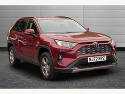 Red Used 2022 Toyota RAV4 Hybrid SUV | £25,295 (Good price)