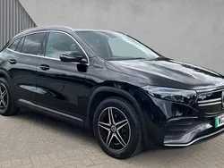 Night black Used 2022 Mercedes EQA250+ AMG line SUV | £22,785 (Fair price)