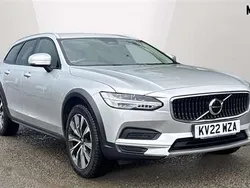 Bright silver Used 2022 Volvo V90 CC Estate | £33,980 (Fair price)