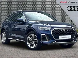Blue Used 2024 Audi Q5 S-Line SUV | £39,295 (Fair price)