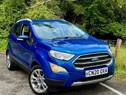 Blue Used 2020 Ford Ecosport Titanium SUV | £10,990 (Fair price)