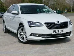 White Used 2017 Skoda Superb Executive Hatchback | £12,495 (Fair price)