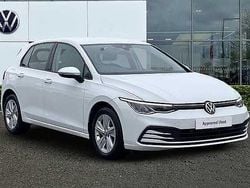 White Used 2021 VW Golf VIII Life Hatchback | £17,945 (Fair price)