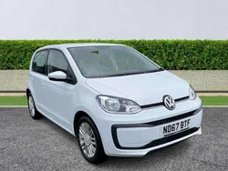 White Used 2017 VW up! move up! Hatchback | £5,999 (Fair price)