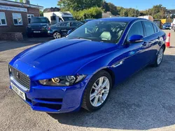 Blue Used 2018 Jaguar XE Ingenium Sedan | £14,290 (Fair price)