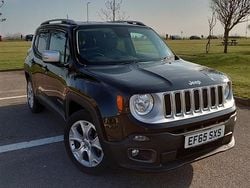 Black Used 2015 Jeep Renegade Limited SUV | £9,495 (Fair price)