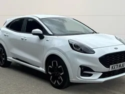 White Used 2022 Ford Puma ST-Line X Hatchback | £13,796 (Fair price)