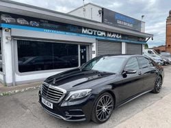 Black Used 2016 Mercedes S350 AMG line Sedan | £14,495 (Fair price)
