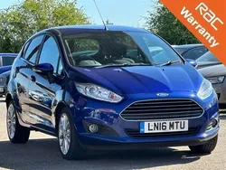 Blue Used 2016 Ford Fiesta Titanium X Hatchback | £3,000 (Fair price)