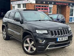 Black Used 2016 Jeep Grand Cherokee Overland SUV | £12,990 (Fair price)