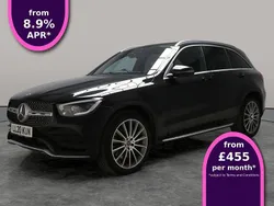 Black Used 2020 Mercedes GLC300 AMG line SUV | £29,084 (Super price)