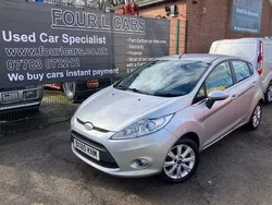 Silver Used 2010 Ford Fiesta Zetec Hatchback | £1,995 (Fair price)