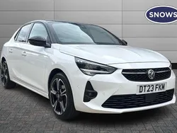 White Used 2023 Vauxhall Corsa Ultimate Hatchback | £15,733 (Fair price)