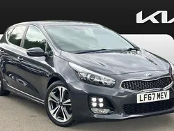 Silver Used 2017 Kia Ceed GT-Line Hatchback | £11,329 (A bit pricey)
