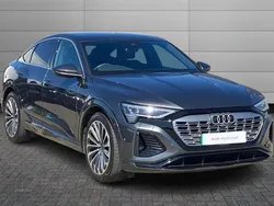 Grey Used 2023 Audi Q8 e-tron S-Line SUV | £43,350
