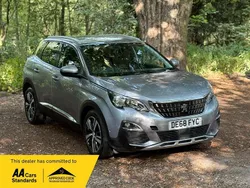Grey Used 2018 Peugeot 3008 Allure Hatchback | £8,345 (Good price)