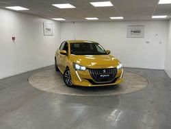 Yellow Used 2021 Peugeot 208 Allure Premium Hatchback | £10,995 (Fair price)