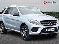 Paint metallic Used 2016 Mercedes GLE350 AMG line SUV | £16,935 (Good price)