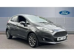 Grey Used 2017 Ford Fiesta Titanium Hatchback | £6,950 (Fair price)