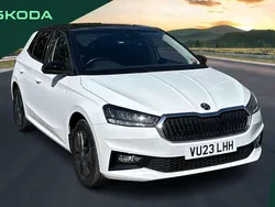 White Used 2023 Skoda Fabia Colour Edition Hatchback | £13,995 (Fair price)