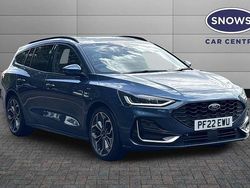 Blue Used 2022 Ford Focus ST-Line Estate | £17,999 (A bit pricey)