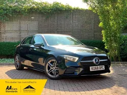 Black Used 2018 Mercedes A200 AMG line Hatchback | £11,490 (Good price)