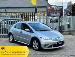 Silver Used 2009 Honda Civic SE Hatchback | £1,995 (A bit pricey)