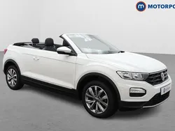 White Used 2021 VW T-Roc Cabriolet Design Cabriolet | £20,449 (Fair price)