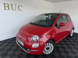 Red Used 2015 Fiat 500 Lounge Hatchback | £4,498 (Fair price)