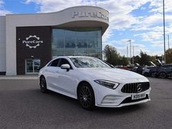 White Used 2019 Mercedes CLS400 AMG Line Premium Plus Coupe | £23,990 (Good price)