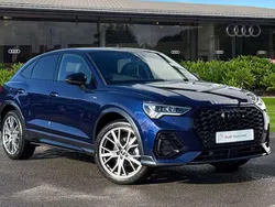 Blue Used 2025 Audi Q3 Black Edition SUV | £35,990 (Good price)