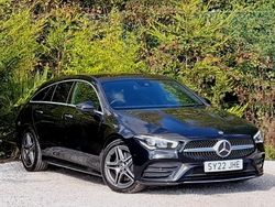 Black Used 2022 Mercedes CLA220 AMG Line Premium Sedan | £25,998 (Fair price)