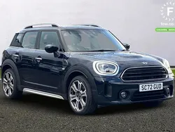Blue/black Used 2022 Mini Cooper Countryman Exclusive SUV | £20,499 (Fair price)