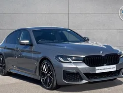 Grey Used 2022 BMW 520 M Sport | £29,990 (Fair price)
